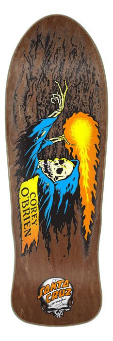 Santa Cruz Corey Obrien Reaper Reissue Skateboard Deck — Modern Skate