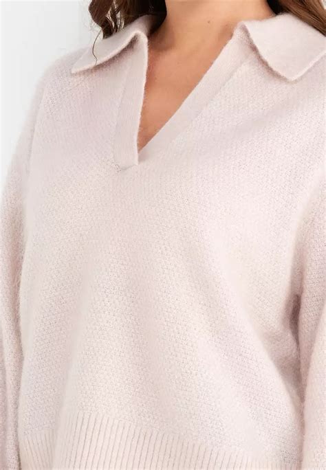 Buy Other Stories Collared Boxy Knit Jumper Online Zalora Malaysia