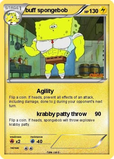 Pokémon Buff Spongebob 9 9 Agility My Pokemon Card