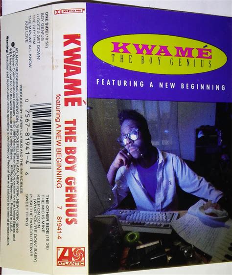 Kwamé Featuring A New Beginning The Boy Genius 1989 Cassette Discogs