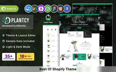 Plantish Gardening Houseplants Shopify Template