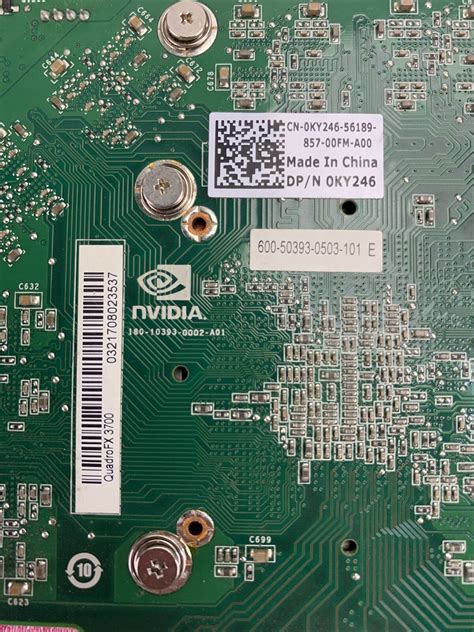 Nvidia Quadro FX 3700 512MB Graphics Vard KY246 PCIe EBay