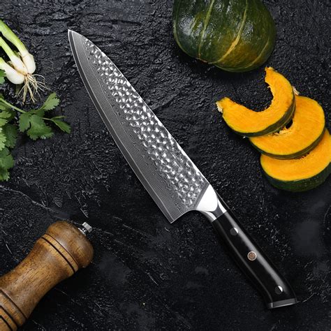 Best Hammered High Carbon Damascus Steel Chef Knife Wholesaler