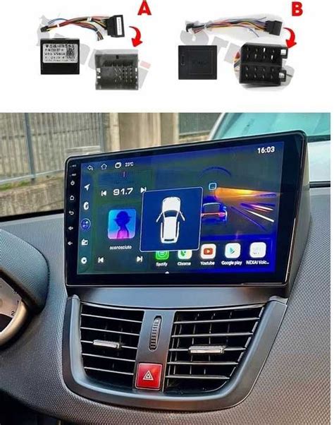 Radio Nawigacja Android Carplay Peugeot Bt Wifi Pozna