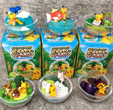 Pokemon Center Re Ment Terrarium Collection Set Of Figures