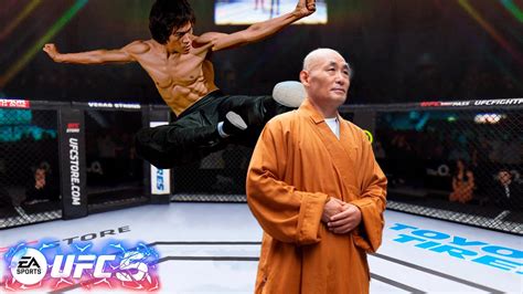 Ufc Bruce Lee Vs Master Shi Ea Sports Ufc Ps Youtube