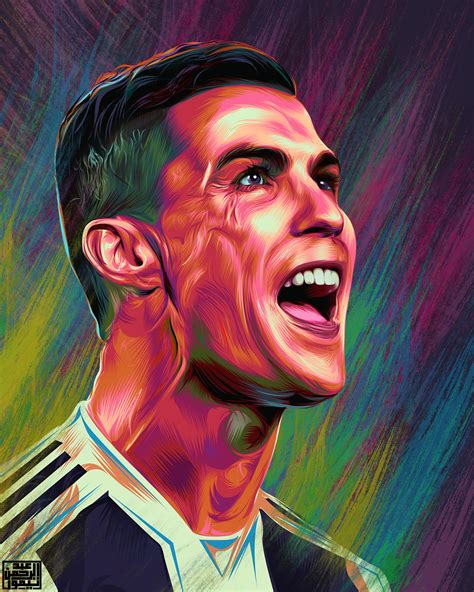 ArtStation - CR7 - Digital Drawing (vector art)