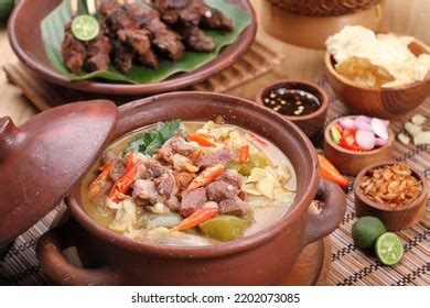 Sup Kambing Sop Kambing Southeast Asian Stock Photo 2240618857