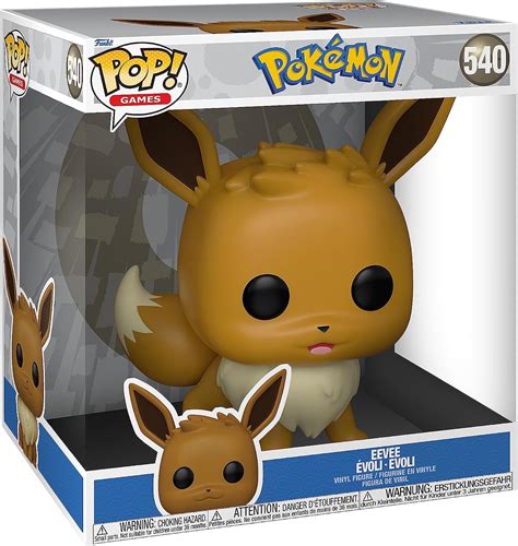 Amazon.com: Funko POP Jumbo: Pokemon- Eevee : Toys & Games