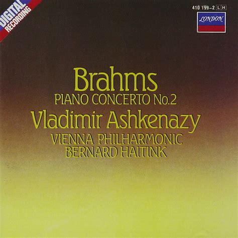 Johannes Brahms Bernard Haitink Vladimir Ashkenazy Vienna