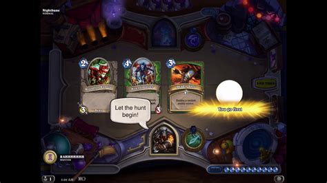 Hearthstone One Night In Karazhan 9 The Menagerie Nightbane Tutorial