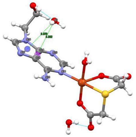 The Copper II Thiodiacetate Tda Chelate As Efficient Receptor Of N9