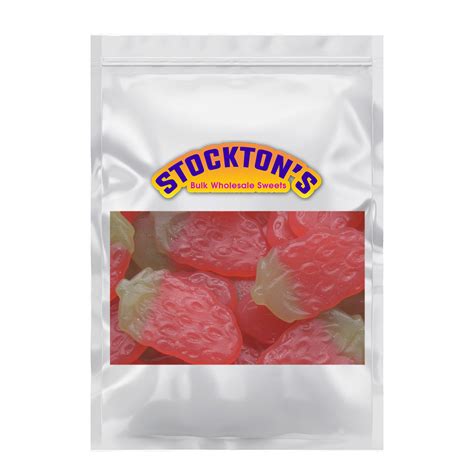 Haribo Giant Strawbs 1kg - Stockton's Wholesale Sweets