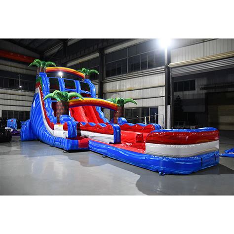 Customizable Outdoor Adult Giant Inflatable Water Slide Cheap Backyard