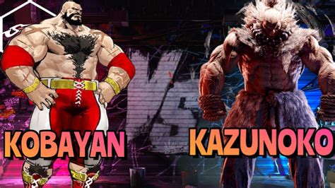 Sf Kobayan Zangief Vs Kazunoko Akuma High Level Street Fighter