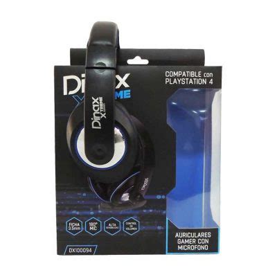 Auriculares Gamers Con Microfono Dinax Xtreme Series Pc Ps4 100094