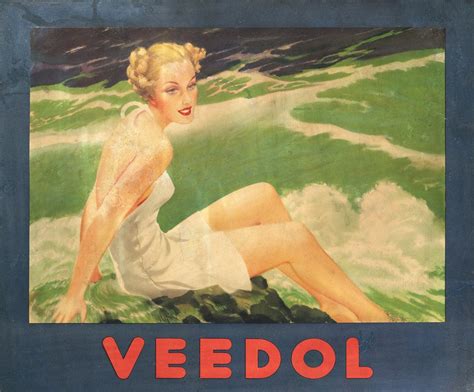 Vintage Poster Veedol Galerie 1 2 3