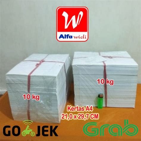 Jual Kertas HVS Bekas Ukuran A4 F4 A3 SATU SISI MASIH KOSONG Shopee