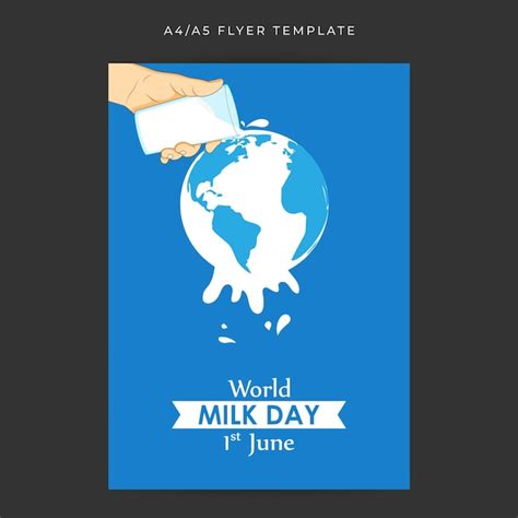 Premium Vector Vector Illustration Of World Milk Day 1 June Social