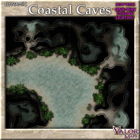 Dynamic Coastal Caves Roll20 Marketplace Digital Goods For Online