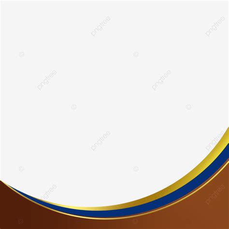 Brown Gold Line Curve Shape Curve Shape Abstract Png Transparent