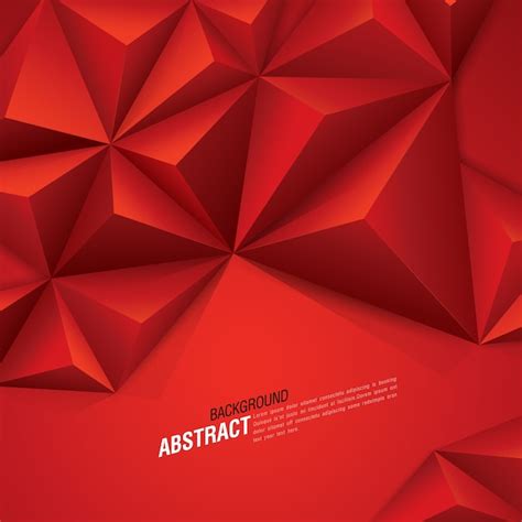 Premium Vector | Red abstract background