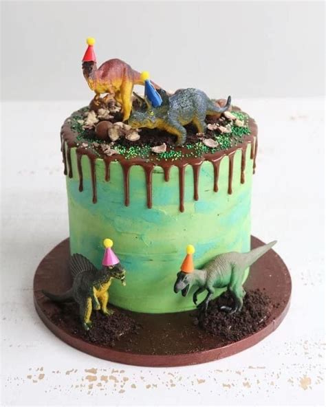 Top 50 Dinosaur Theme Birthday Cake Ideas For Baby Boy 2021 Dinosaur