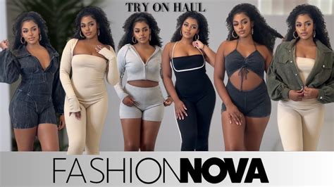 FashionNova Haul FALL LOOKS 2024 YouTube