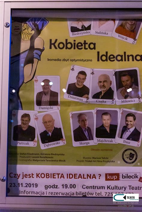 23 11 Kobieta idealna spektakl Centrum Kultury Teatr w Grudziądzu