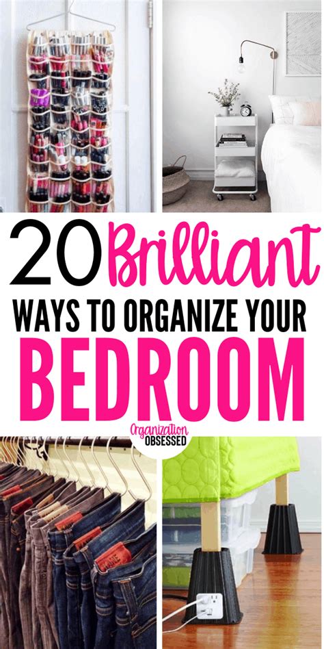 20 Amazing Organization Hacks That Will Transform Your Bedroom ...