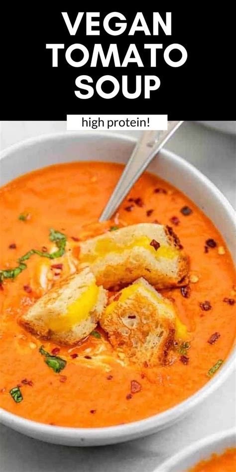 Creamy Vegan Tomato Soup Eat With Clarity