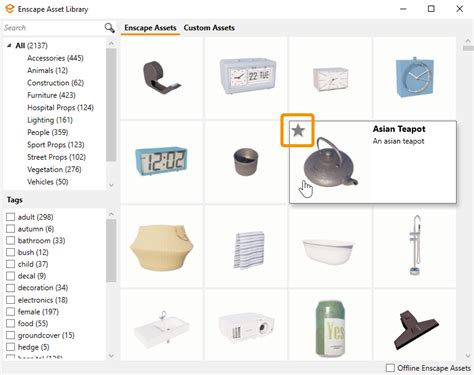 Best Practices The Enscape Asset Library Using 3d Models In Enscape