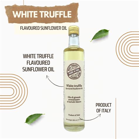 White Truffle Flavored Sunflower Oil Craft Union 500ml Halal