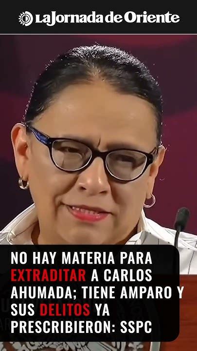 No Hay Materia Para Extraditar A Carlos Ahumada Tiene Amparo Y Sus