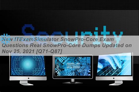 New ITExamSimulator SnowPro Core Exam Questions Real SnowPro Core Dumps