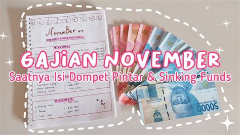 Gajian November Cash Stuffing Mengatur Keuangan Rumah Tangga