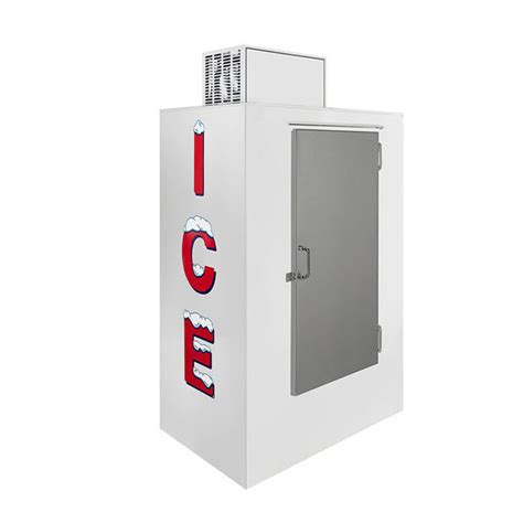 Commercial Refrigerated Bagged Ice Storage Bin