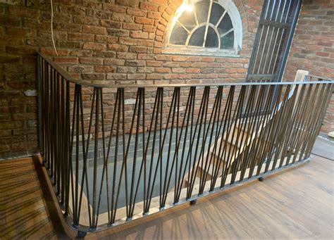 Rustic Rebar Railings Balustrade Rebar Railing Outdoor Decor Rustic