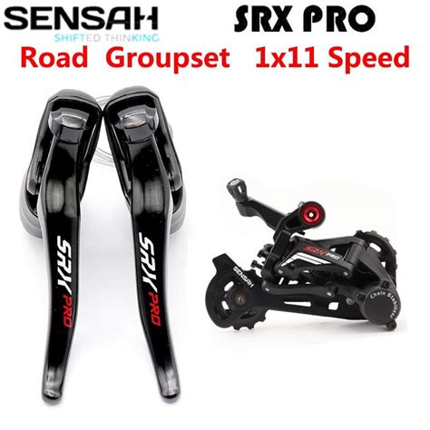 Sensah Srx Pro X Speed S Road Bike Groupset Sti R L Shifter Rear