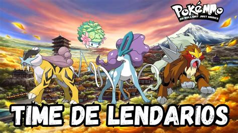 USEI UM TIME TODOS OS LENDARIOS NA RANKEADA OVER USED POKEMMO