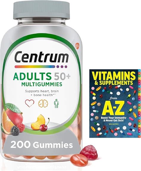 Amazon Centrum Multigummies Gummy Multivitamin For Adults Plus