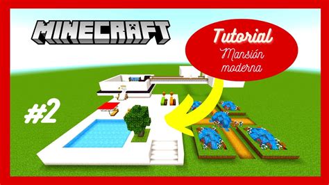 Cómo hacer una CASA o MANSIÓN MODERNA en minecraft FÁCIL BONITA Y