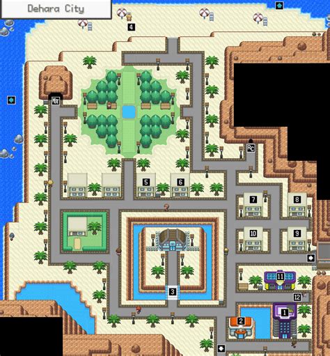Pokemon Unbound How To Get To Dehara City Gym
