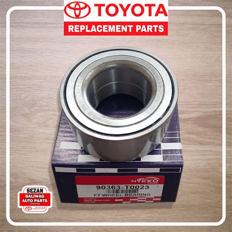 NIKKO JAPAN FRONT WHEEL BEARING TOYOTA VIOS 2ND GEN 2007 2013 1 3 1 5