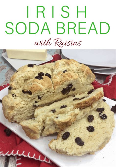 Easy Irish Soda Bread With Raisins Recipe