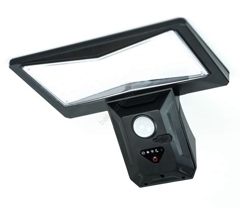 Immax L Led Solarwandleuchte Mit Sensor Led W V Ip Schwarz