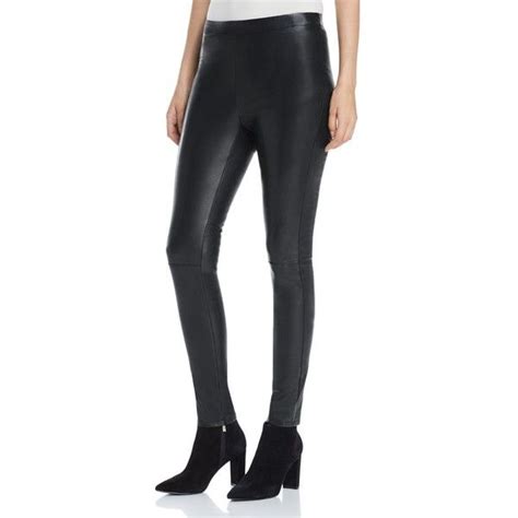 Cupcakes And Cashmere Liliana Faux Leather Leggings 110 Liked On