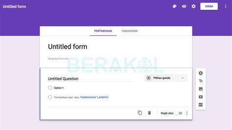 Bagaimana Cara Membuat Google Form Cara Membuat Google Form Untuk