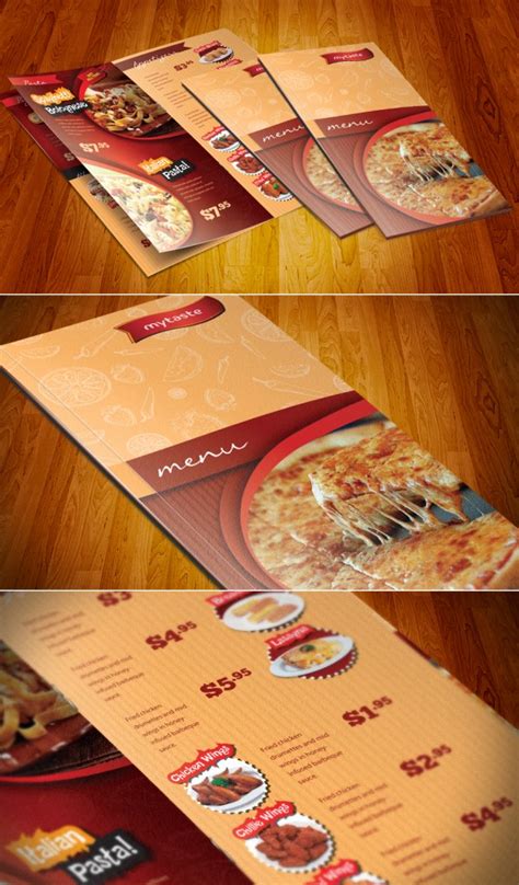 Restaurant Brochure Design Examples for Inspiration - Creatives Wall