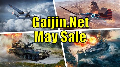 War Thunder Gaijin Net May Sales Youtube